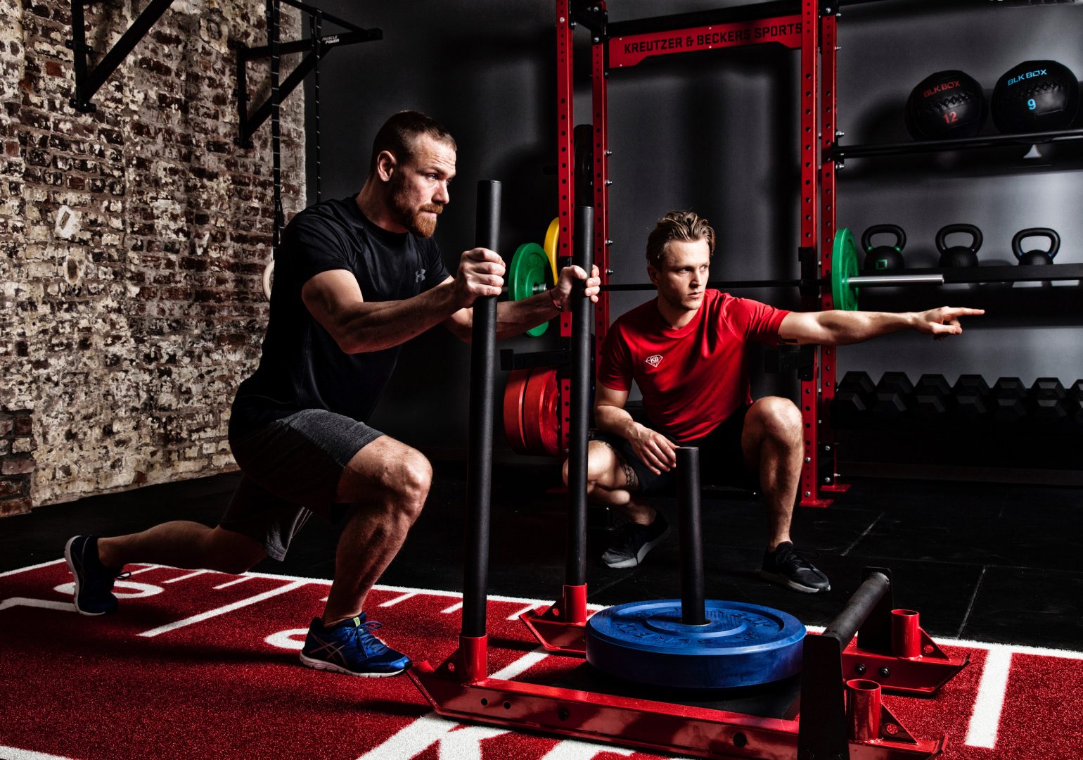 Alex Barta beim Personal Fitness Training bei KB Sports